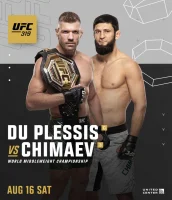 Прямой эфир UFC 319 от 17 августа 2025 смотреть онлайн бесплатно в HD