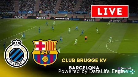 ЛЧ - Брюгге - Барселона прямая трансляция 5 ноября 2025 смотреть онлайн в HD